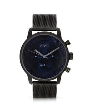t11054c-g men analogue wrist watch with mesh strap