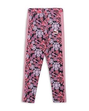 t7 floral print leggings