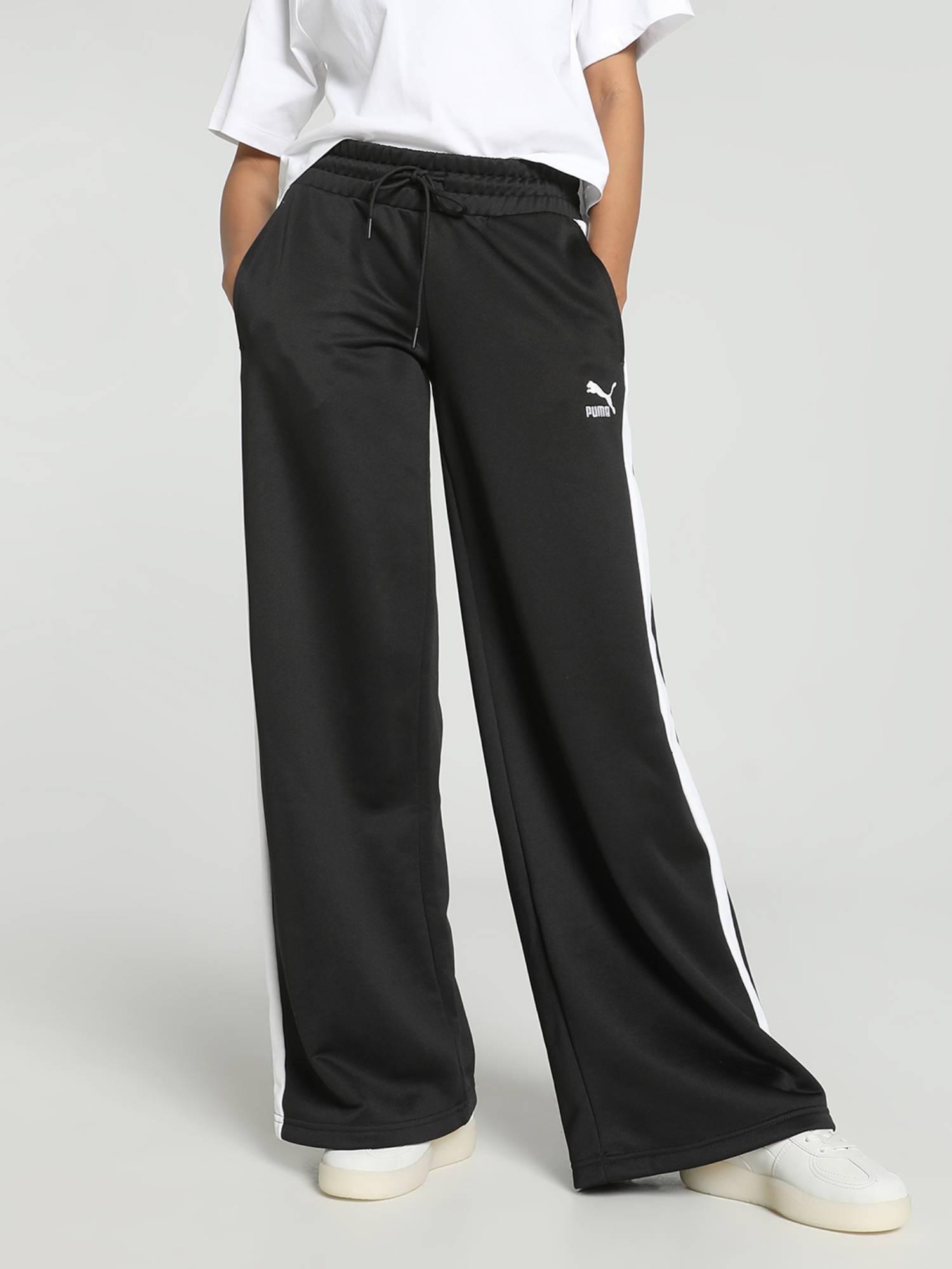 t7 low rise track women black trackpant