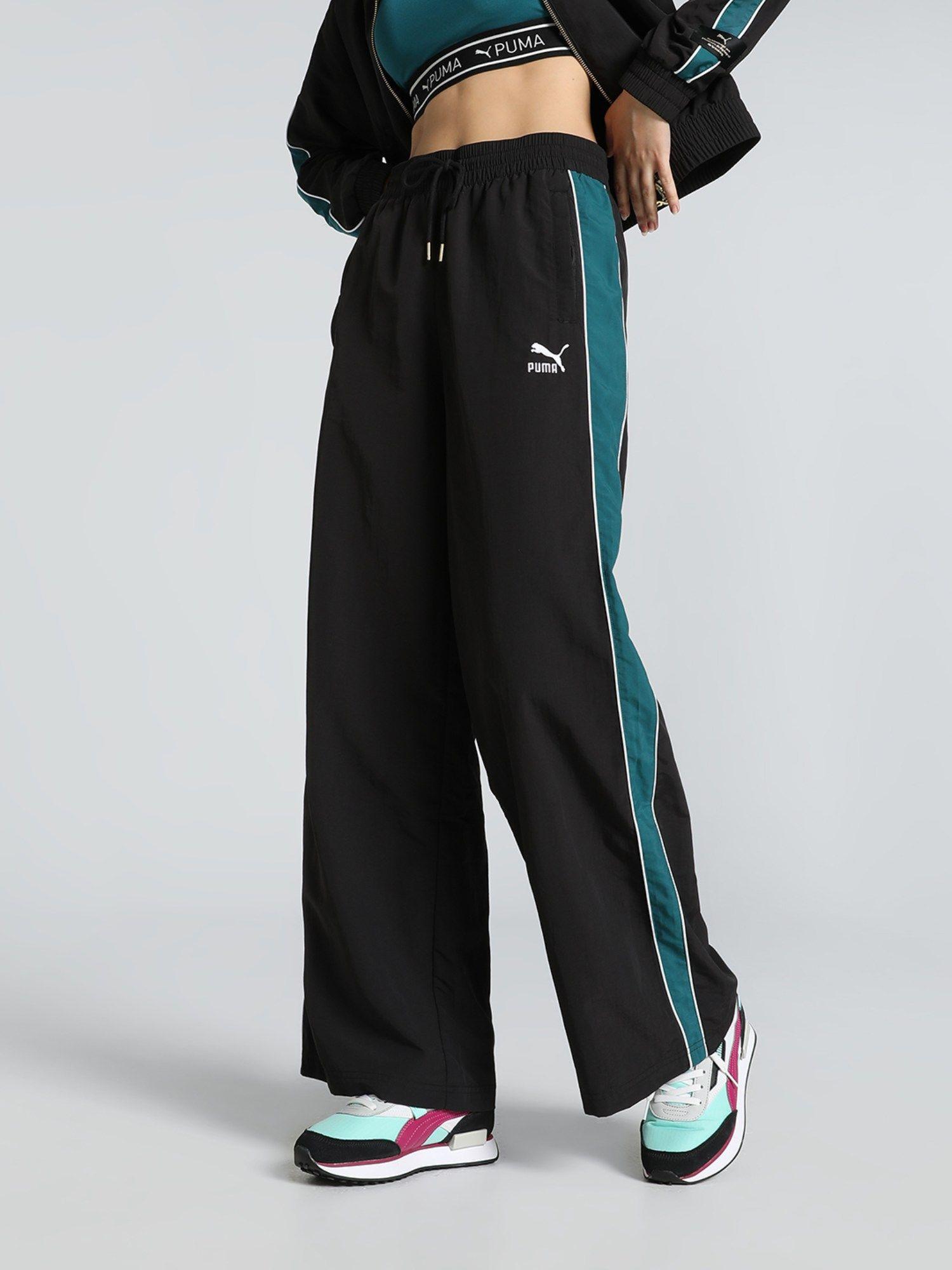 t7 track women black trackpant