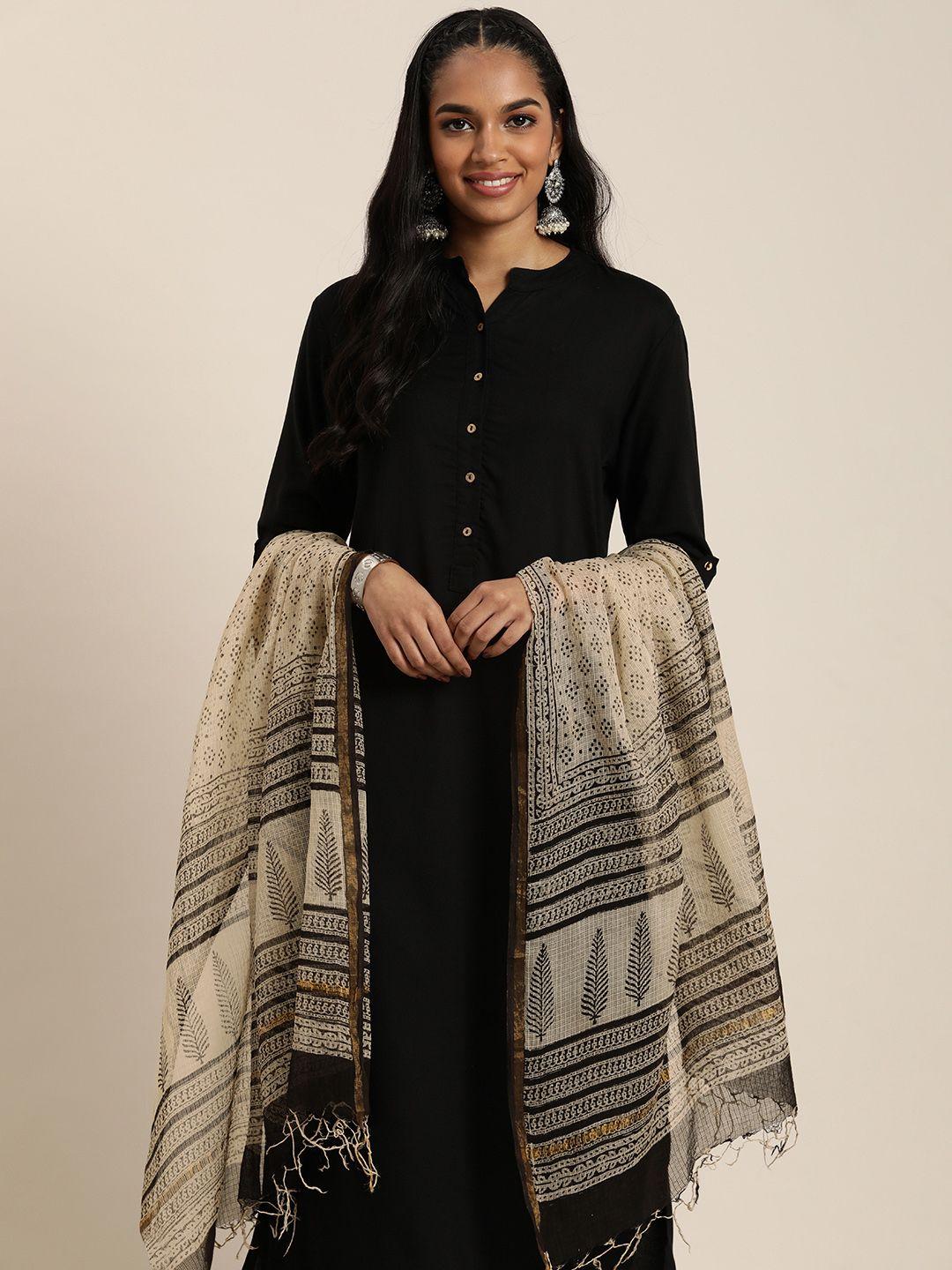 taavi bagru ethnic motifs printed dupatta