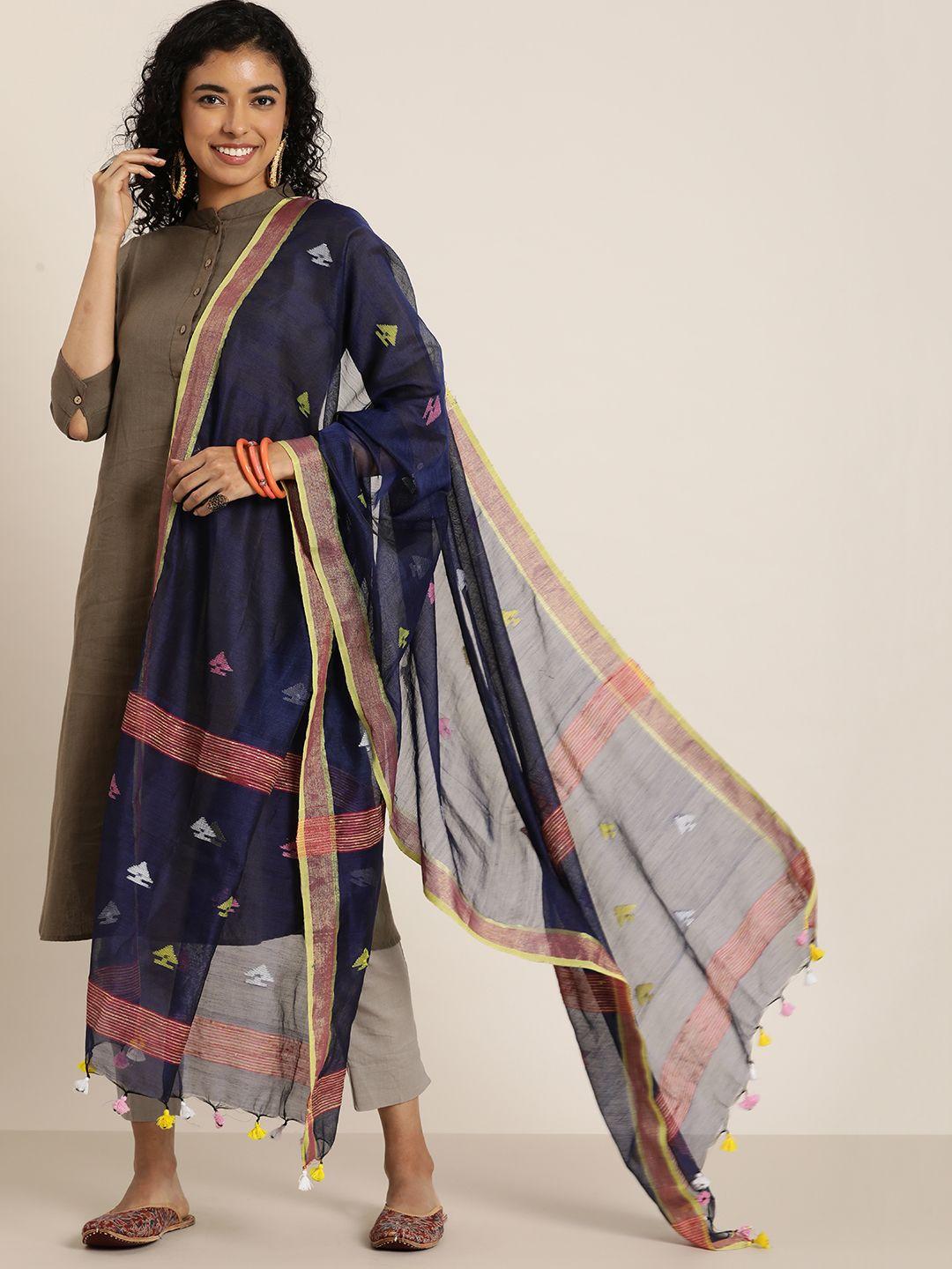 taavi jamdani handloom dupatta