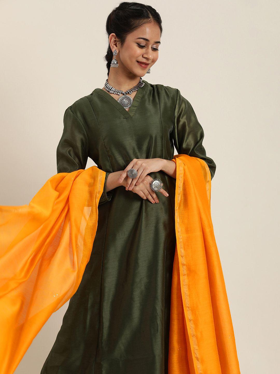 taavi mukaish solid dupatta