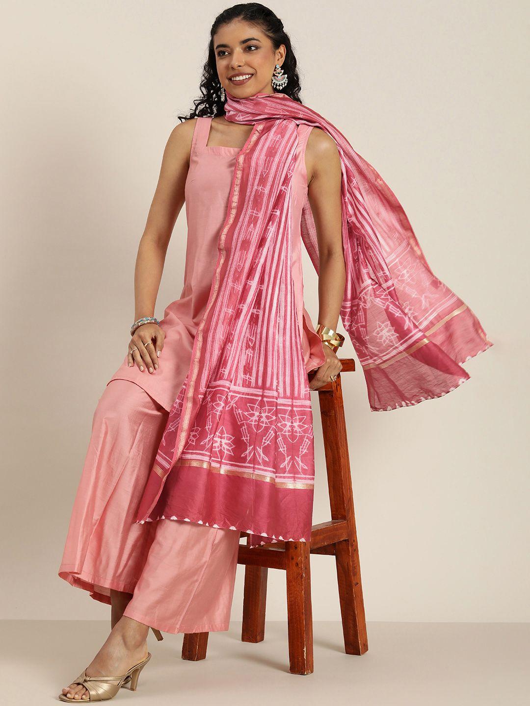 taavi mukaish striped dupatta