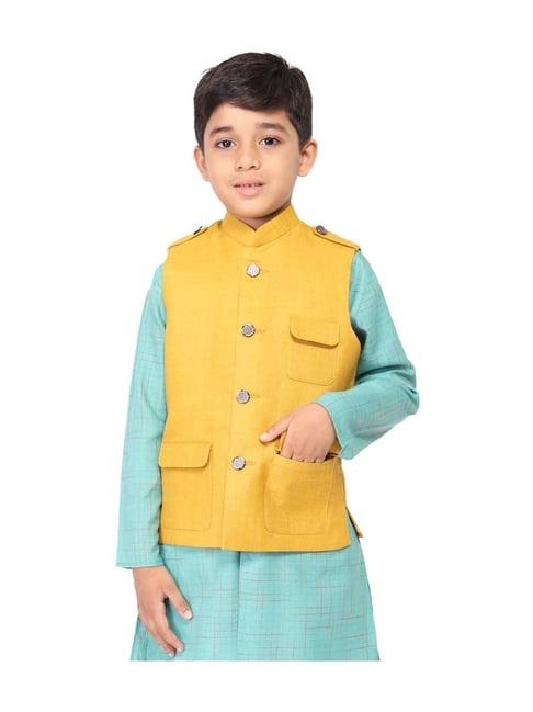 tabard ethnic nehru jacket for kids