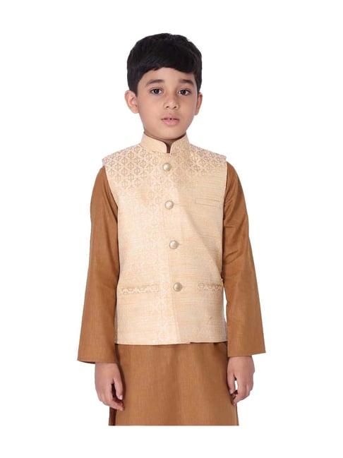 tabard ethnic nehru jacket for kids