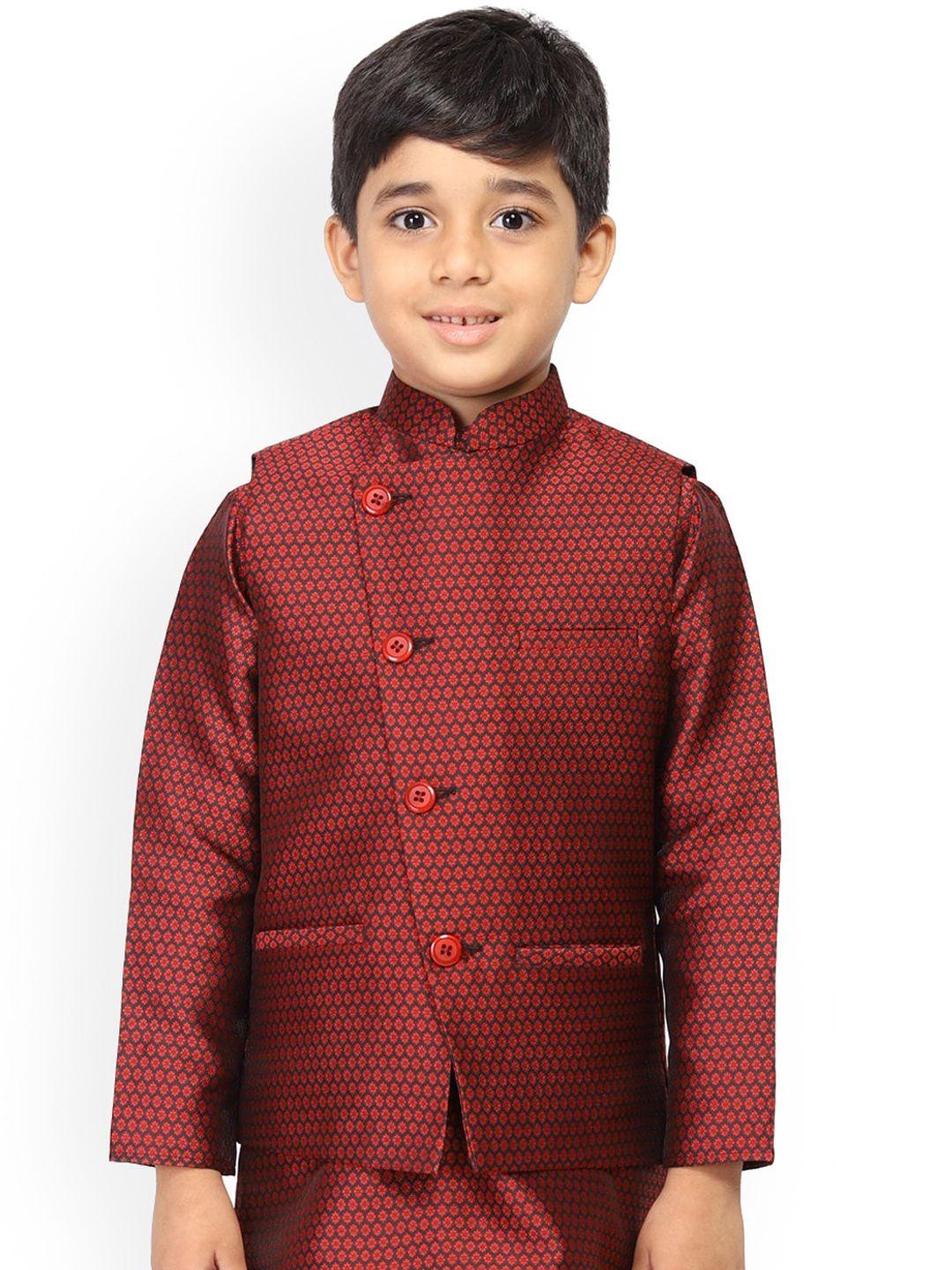 tabard woven-designed nehru jacket