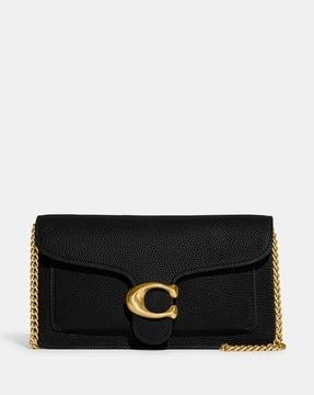 tabby medium chain clutch