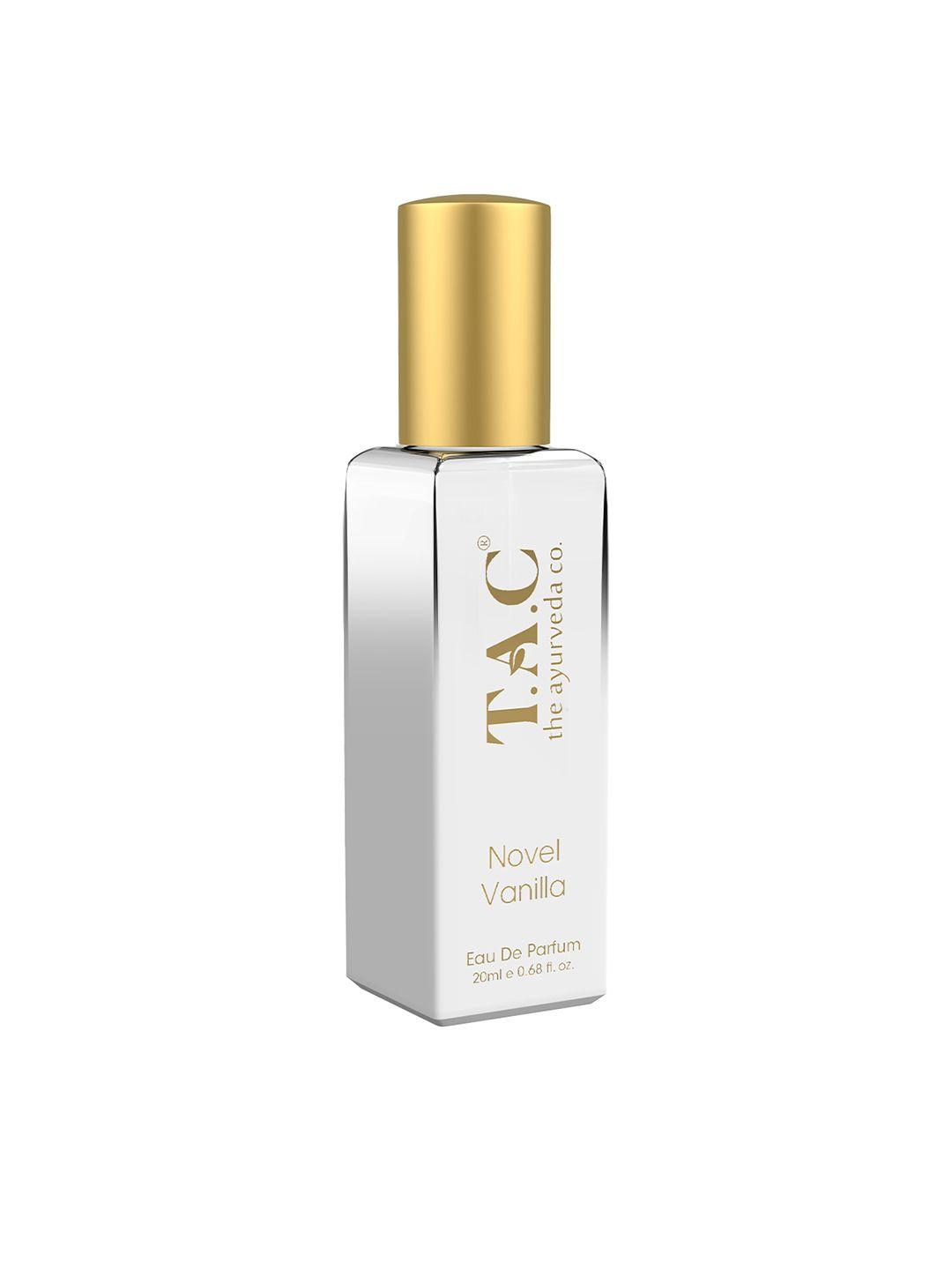 tac - the ayurveda co. novel vanilla mini perfume 20 ml