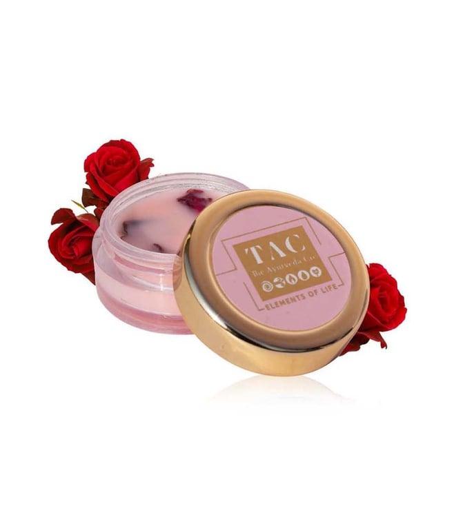 tac - the ayurveda co. indian rose lip butter - 5 gm