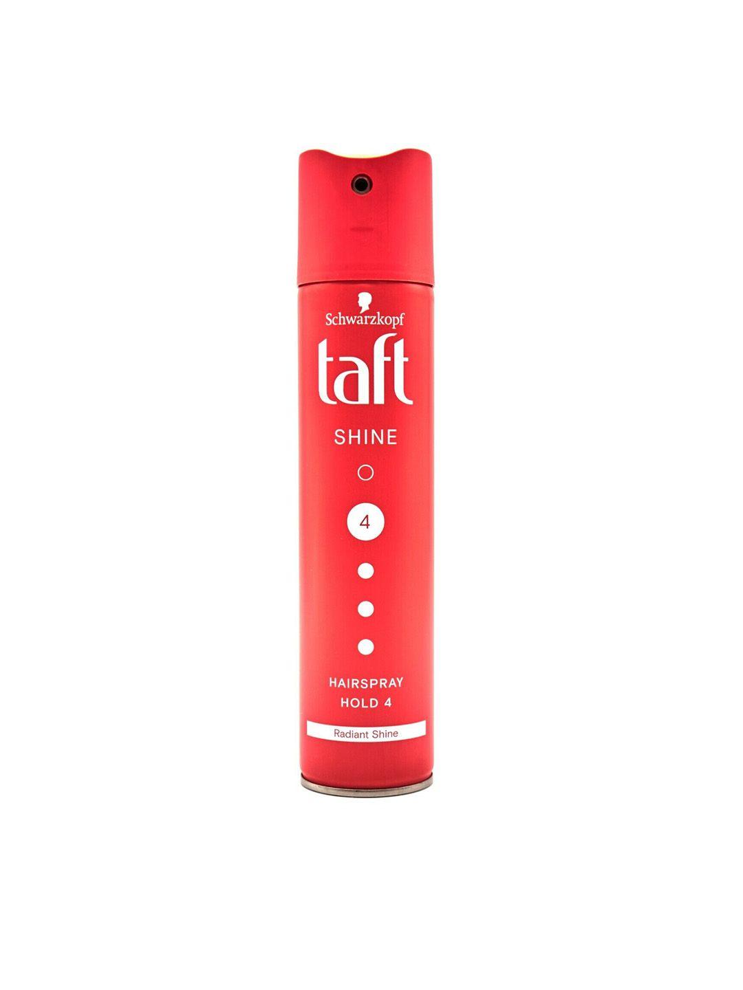 taft shine 4 hair spray with radiant shine - 250 ml