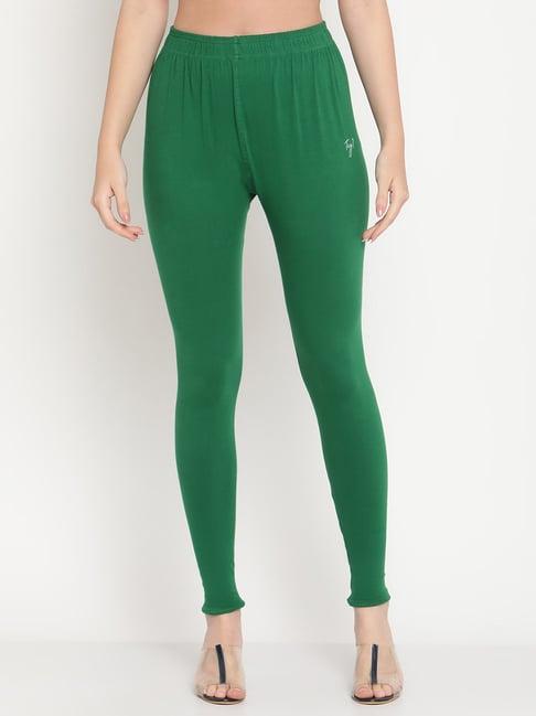 tag 7 green cotton leggings