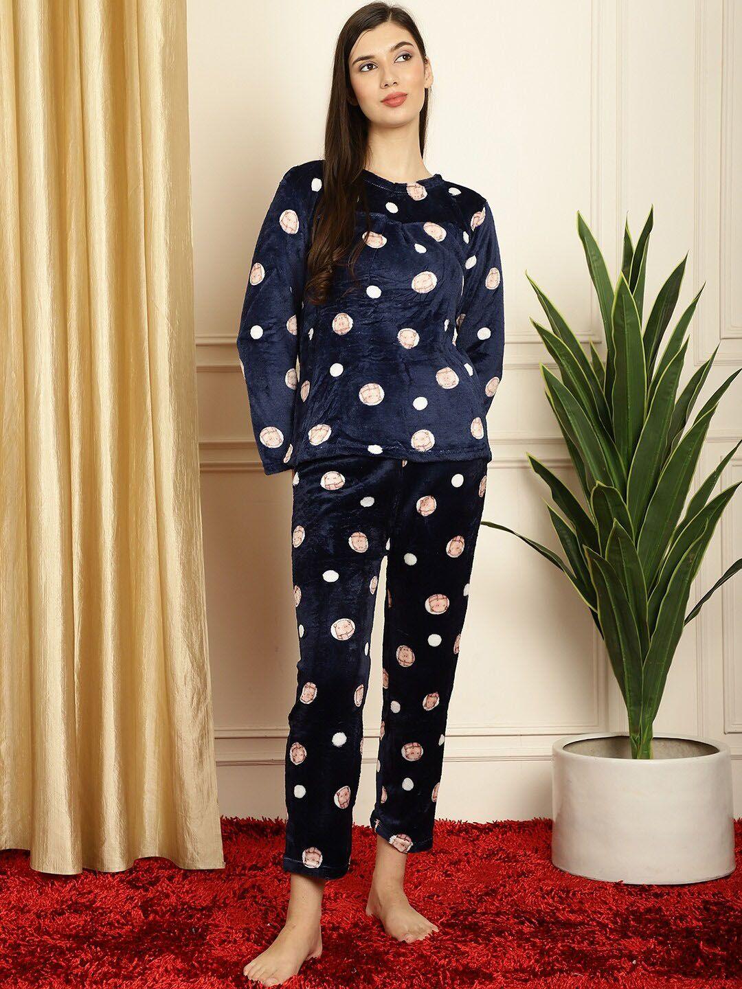 tag 7 printed top and pyjamas night suit