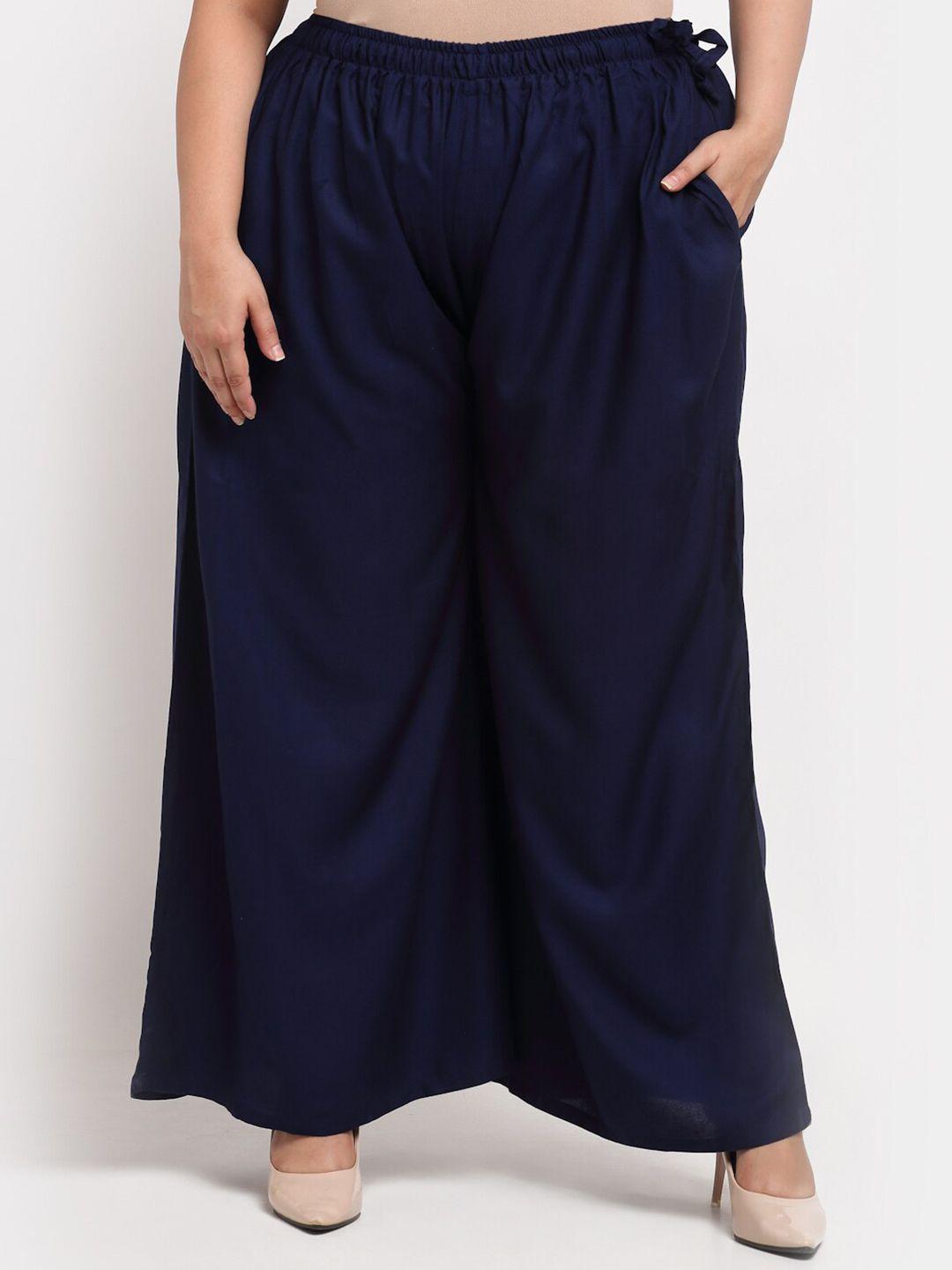 tag 7 women plus size mid-rise wide leg palazzos