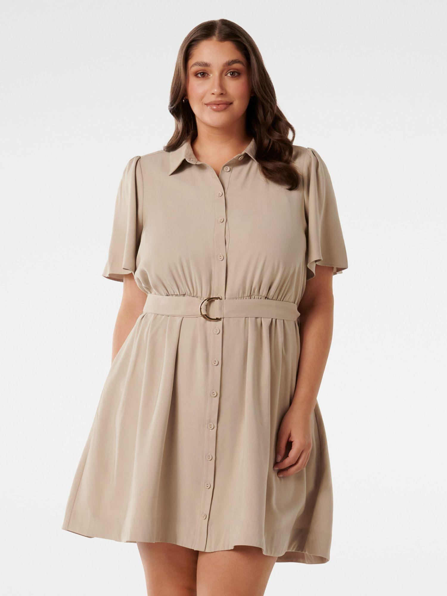 tahlia curve belted waist mini dress (set of 2)