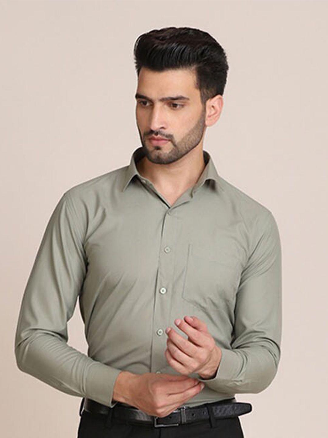 tahvo men premium slim fit formal cotton shirt