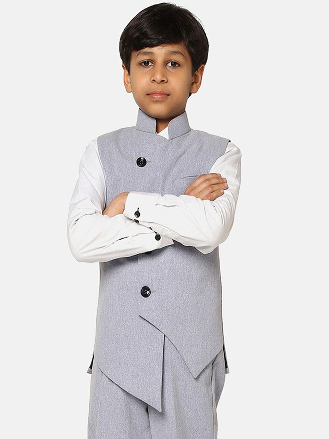 tahvo boys mandarin collar  nehru jackets