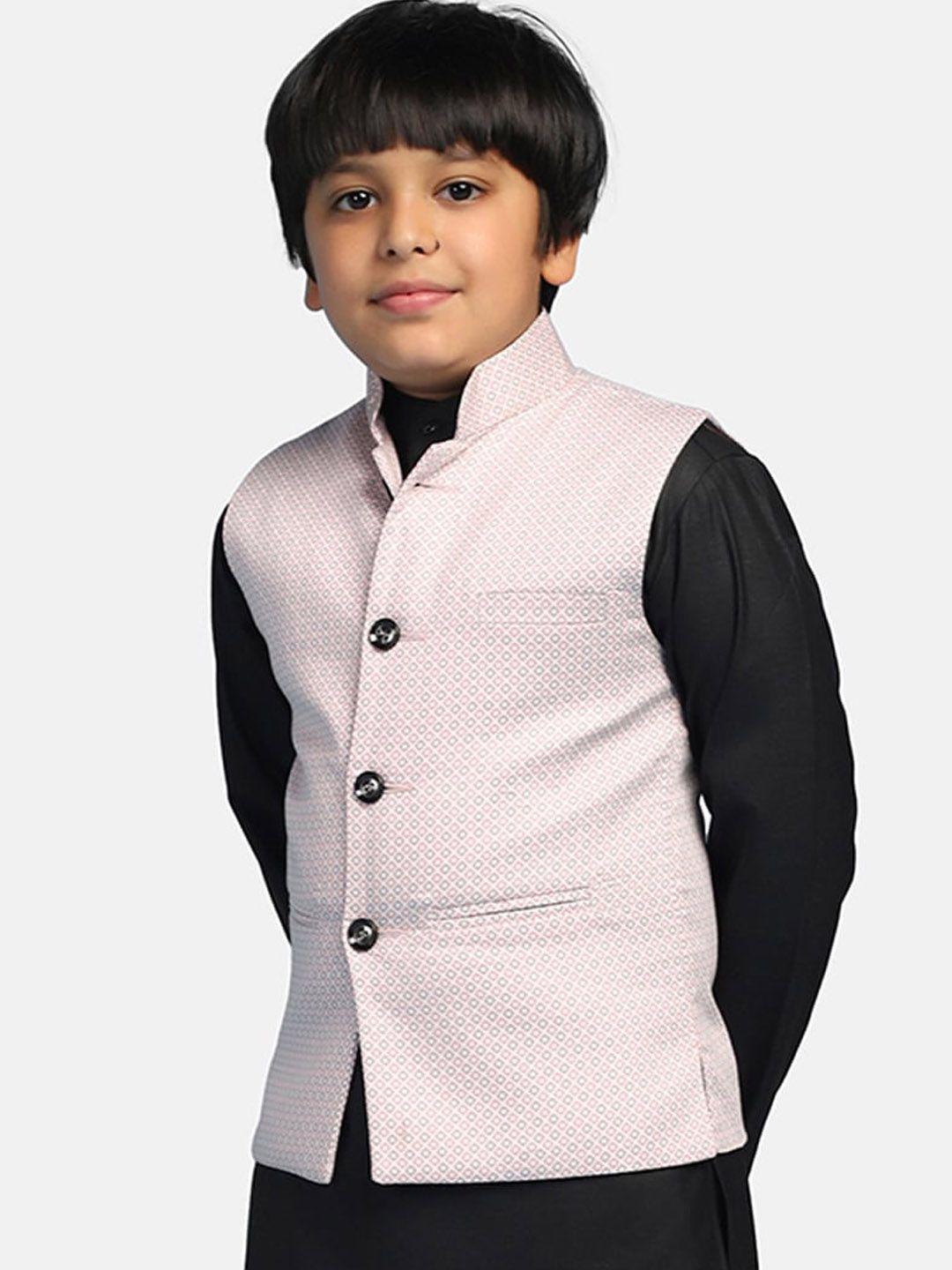 tahvo boys printed nehru jackets