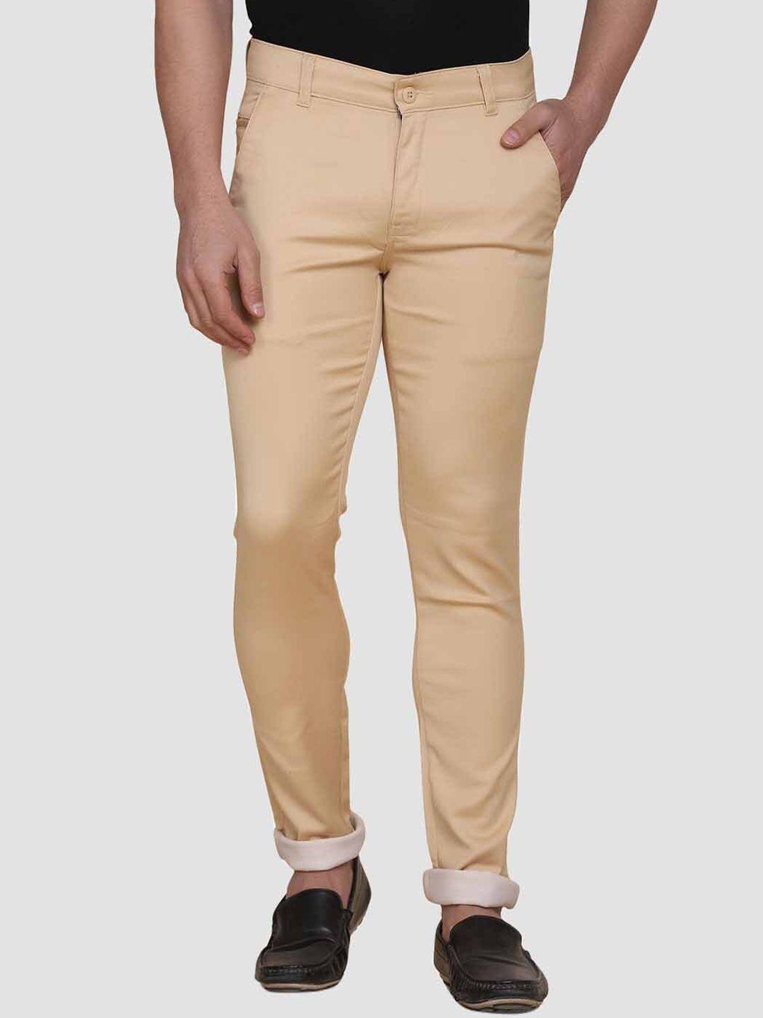 tahvo men beige comfort trousers
