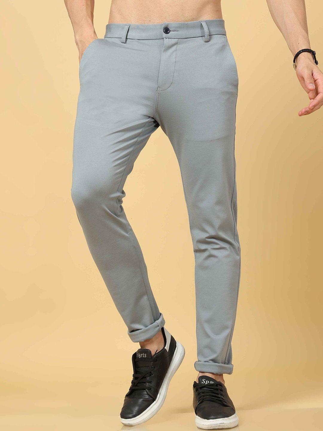 tailoraedge men grey comfort trousers