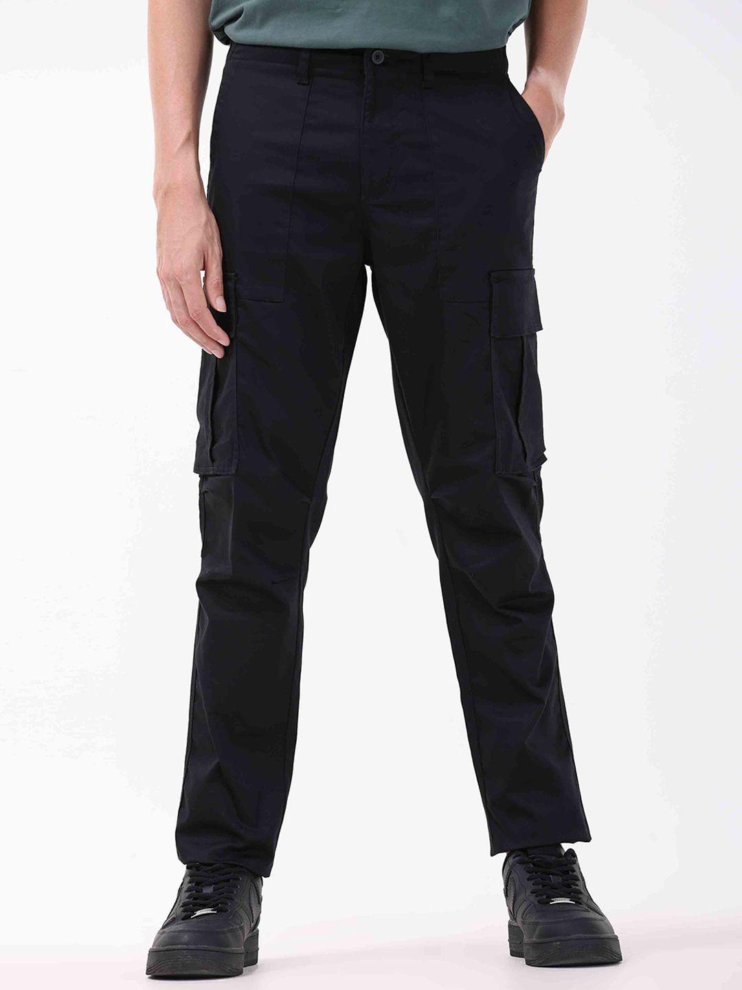 tailoraedge men tailored slim fit cotton cargos trousers