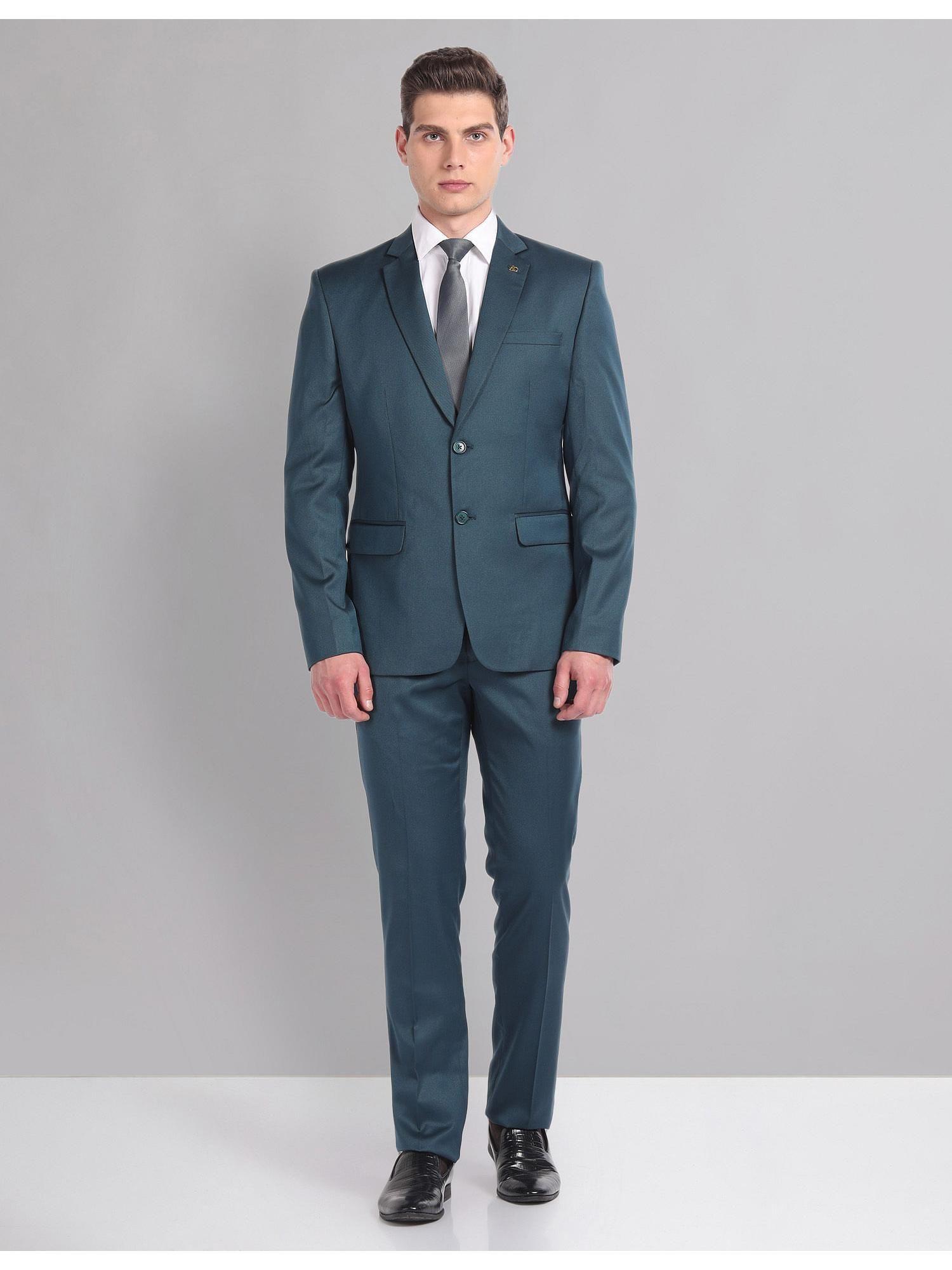 tailored fit sartorial two piece suit (set of 2)