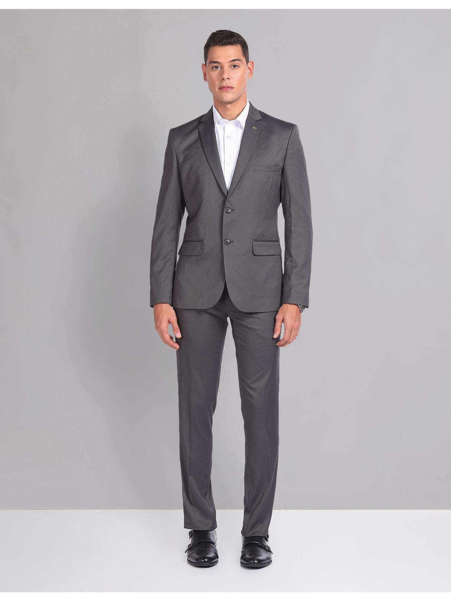 tailored fit sartorial two piece suit (set of 2)