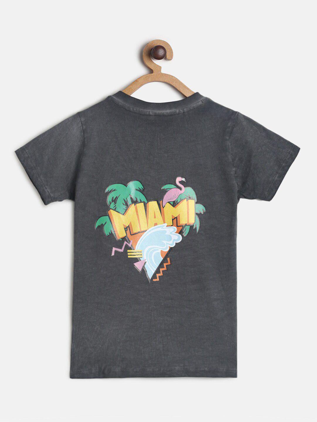 tales-&-stories-boys-charcoal-tropical-applique-t-shirt