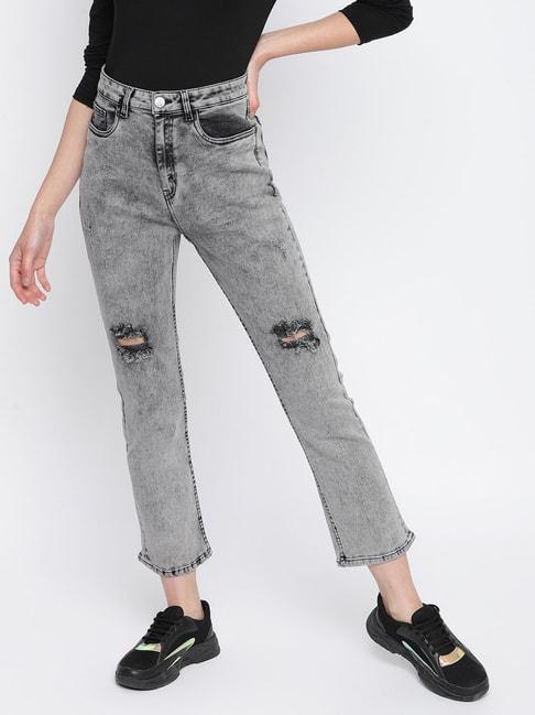 tales-&-stories-grey-distressed-jeans