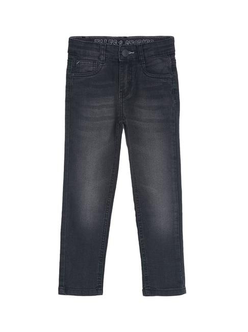 tales & stories kids black washed jeans