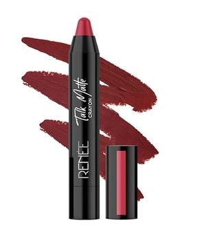 talk matte lip crayon - red shot