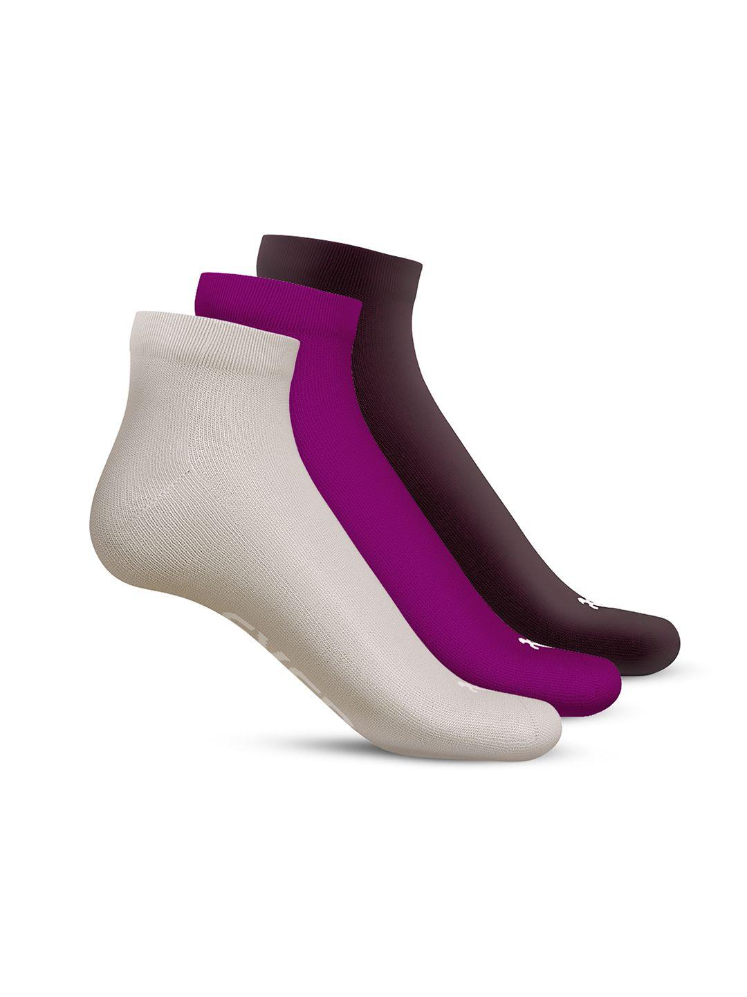 talkingsox pack of 3 moisture wicking & odour-free ankle length socks