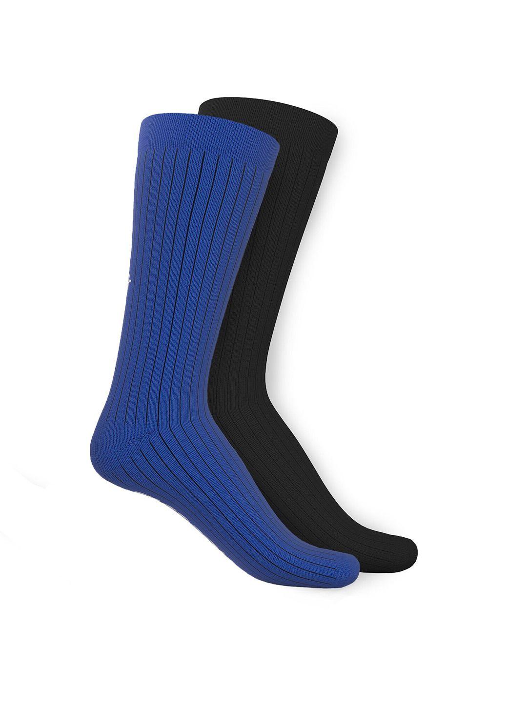 talkingsox unisex pack of 2 striped calf length socks