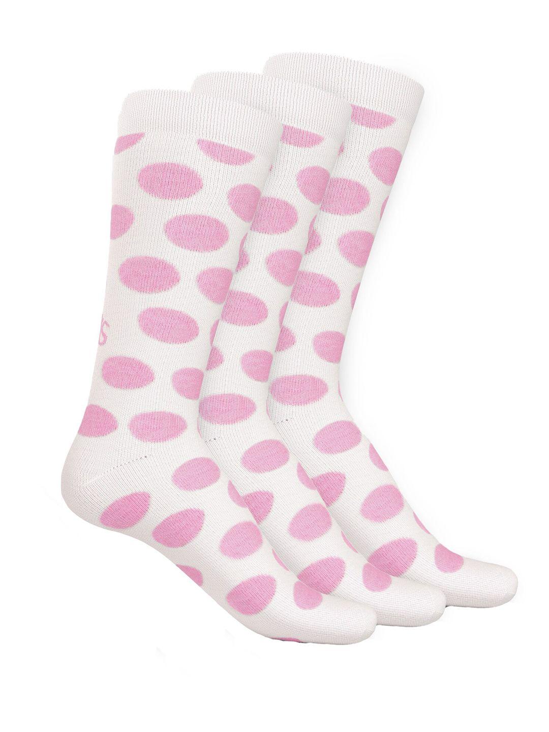 talkingsox unisex pack of 3 printed calf length socks