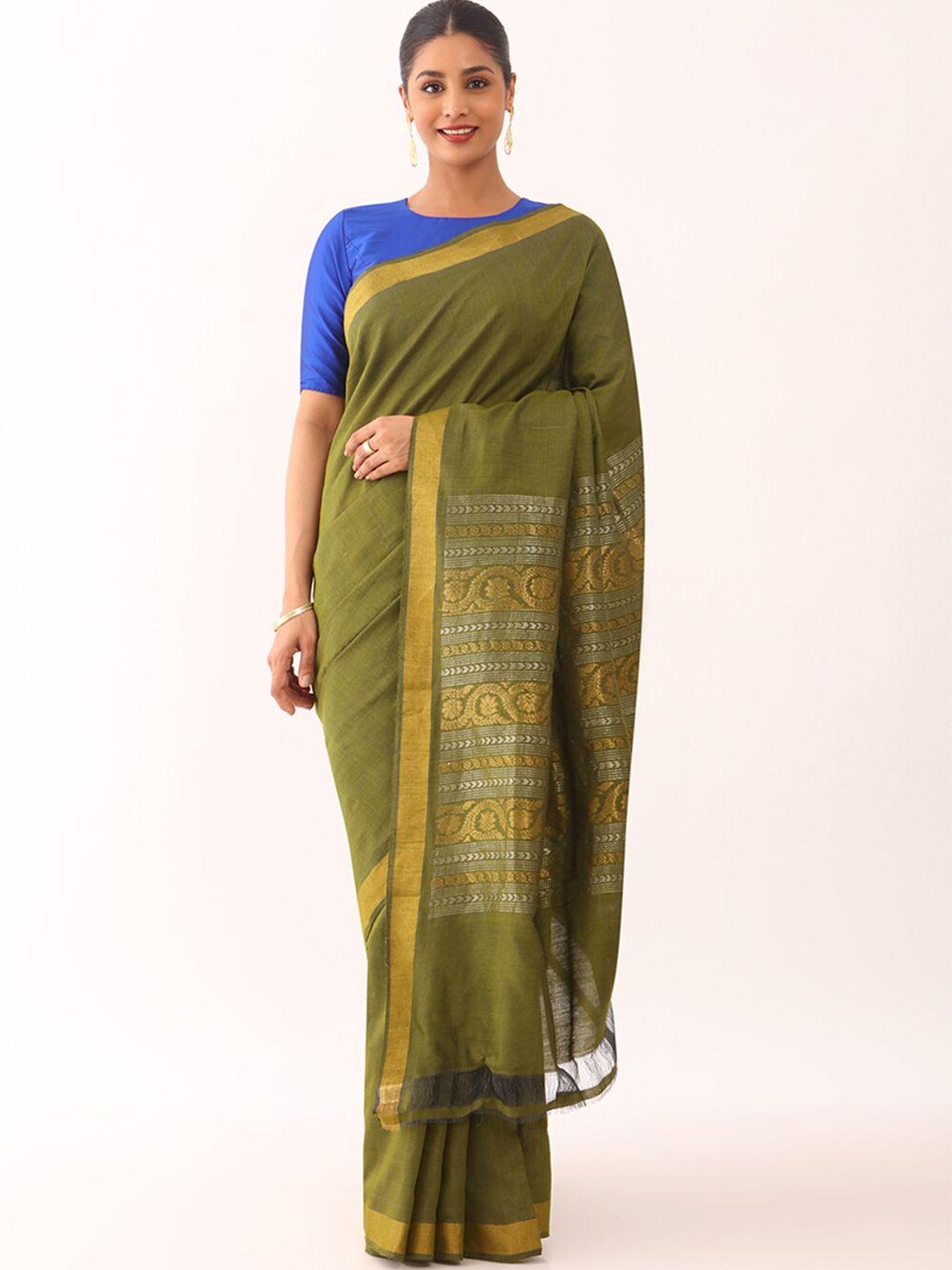 taneira woven design zari saree