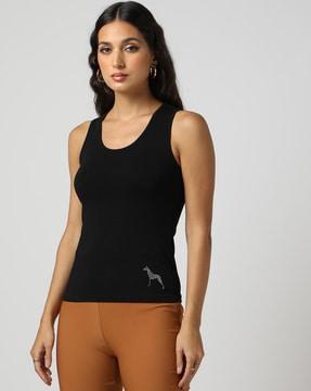 tank top with placement print
