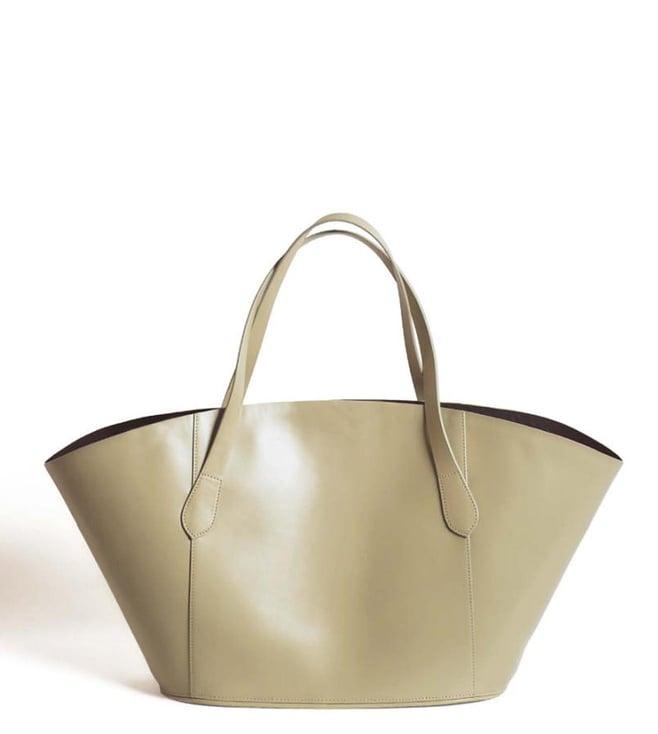 tanned bucket bag (mint)