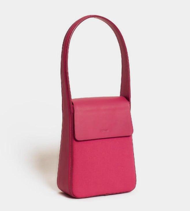 tanned luna bag (pink)