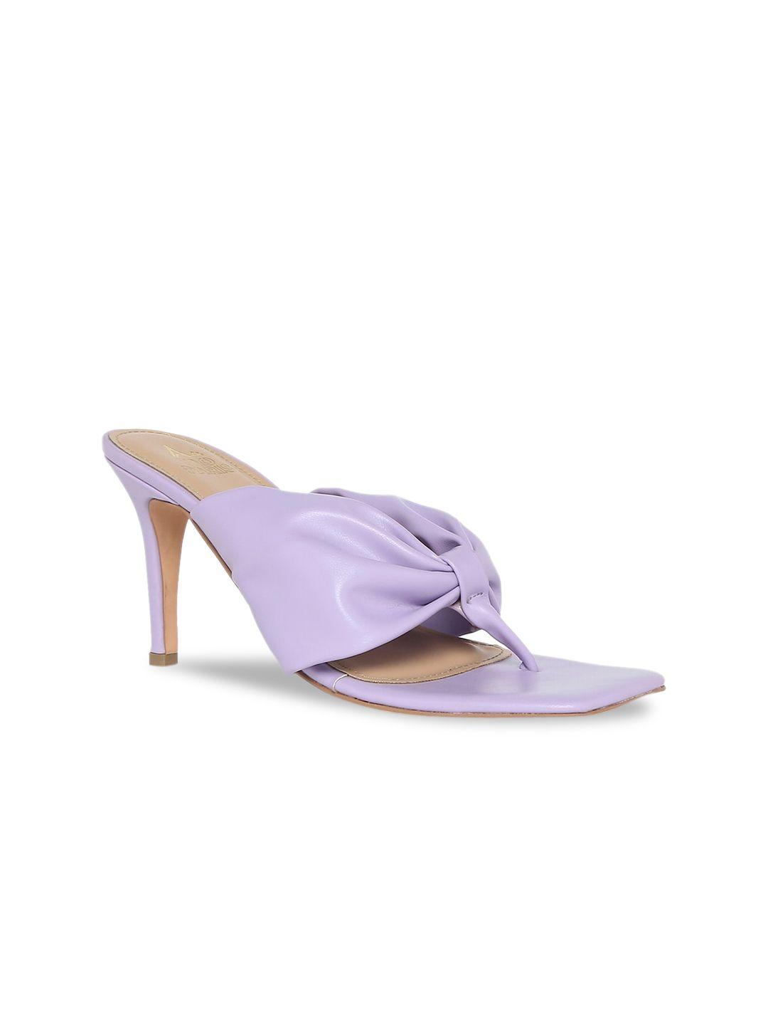 tao paris lavender pu stiletto sandals