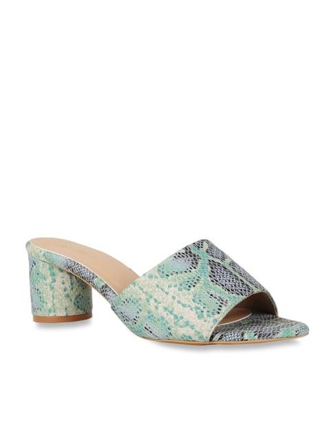 tao paris meg green casual sandals