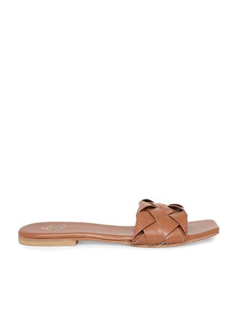 tao paris women's eden tan casual sandals