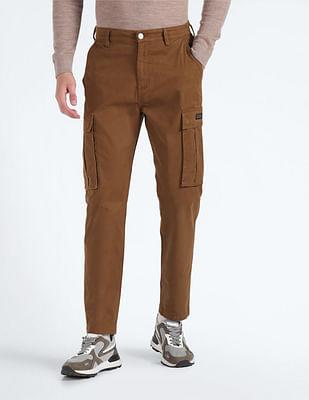 tapered jogger fit cargo trousers