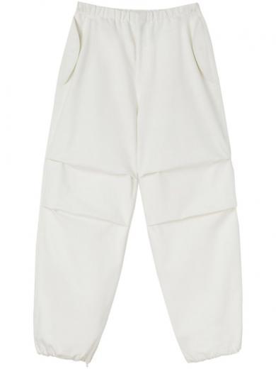 tapered cotton trousers