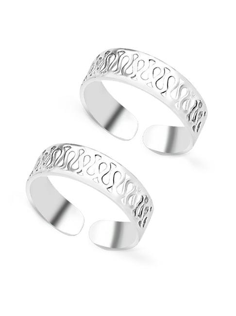 taraash 92.5 sterling silver toe ring