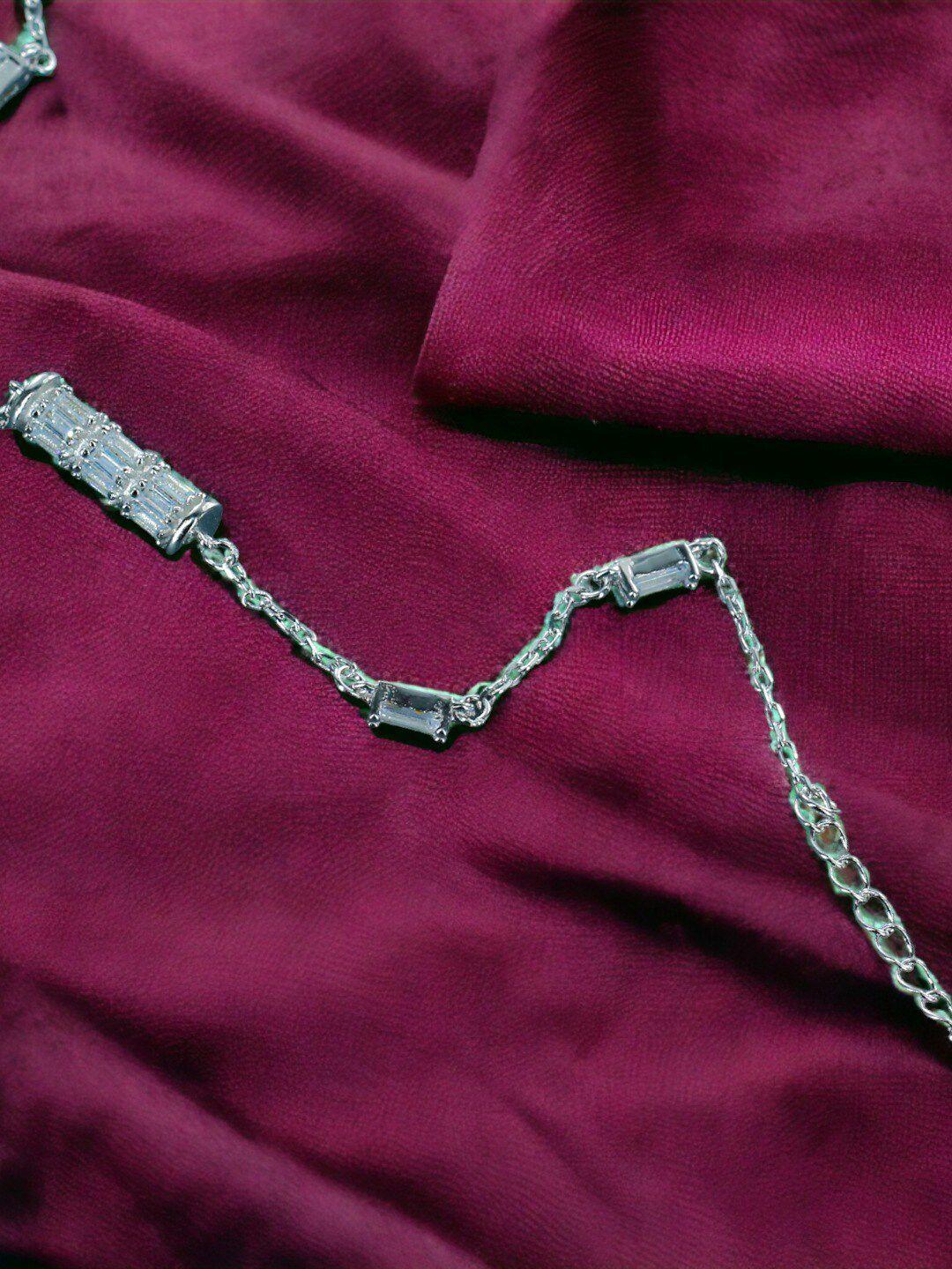 taraash women sterling silver link bracelet