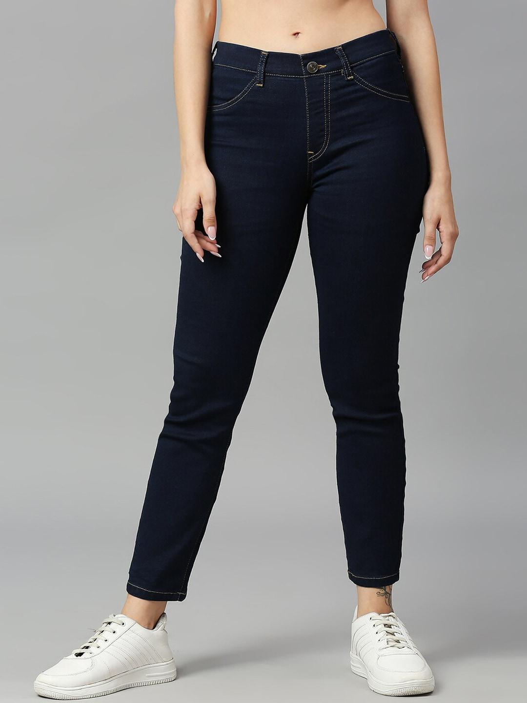 tarama clean look slim fit cotton jeans