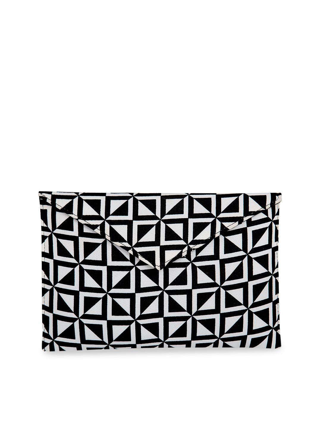 tarini nirula black geometric pattern bag