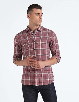 tartan check dobby shirt