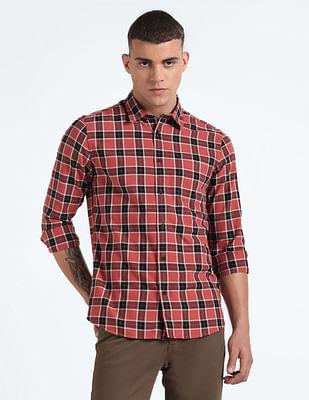 tartan check dobby shirt