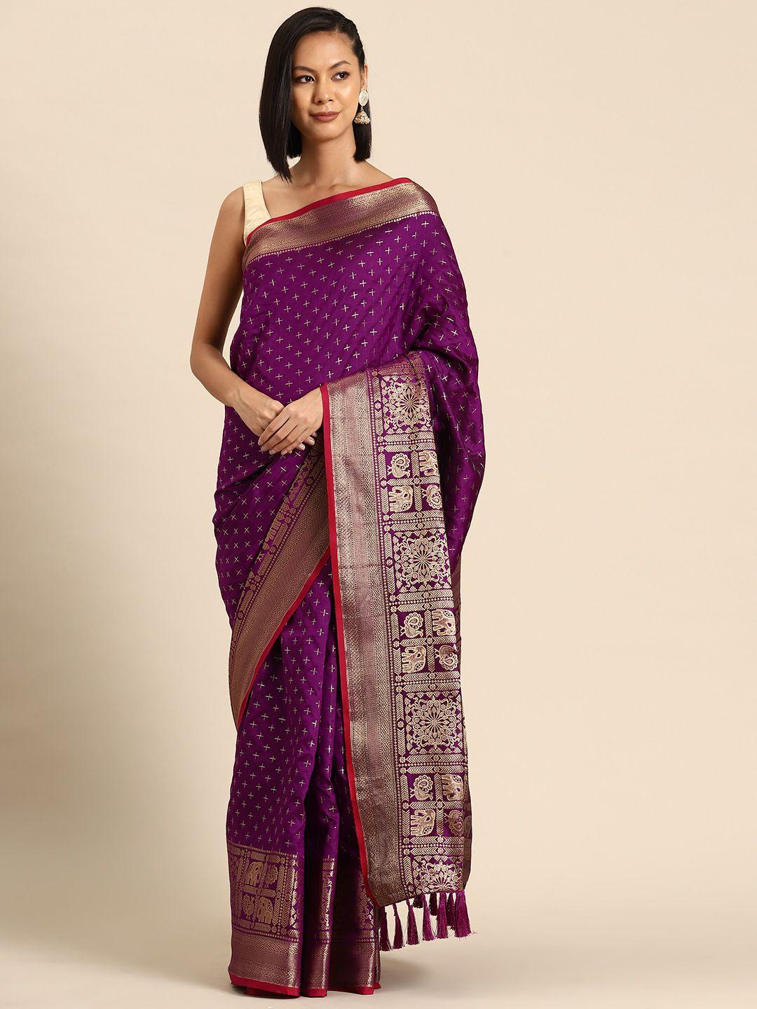 tasarika woven design ethnic motifs zari banarasi saree